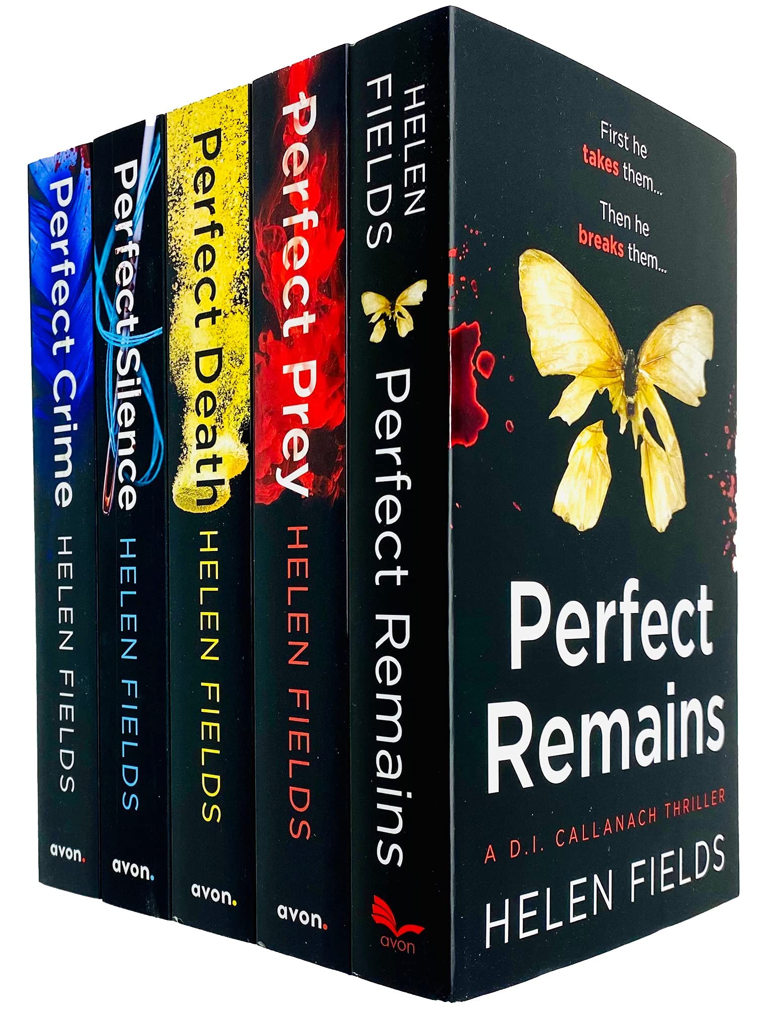 A DI Callanach Thriller Series Books 1-5 Collection Set by Helen Fields Paperback - Lets Buy Books