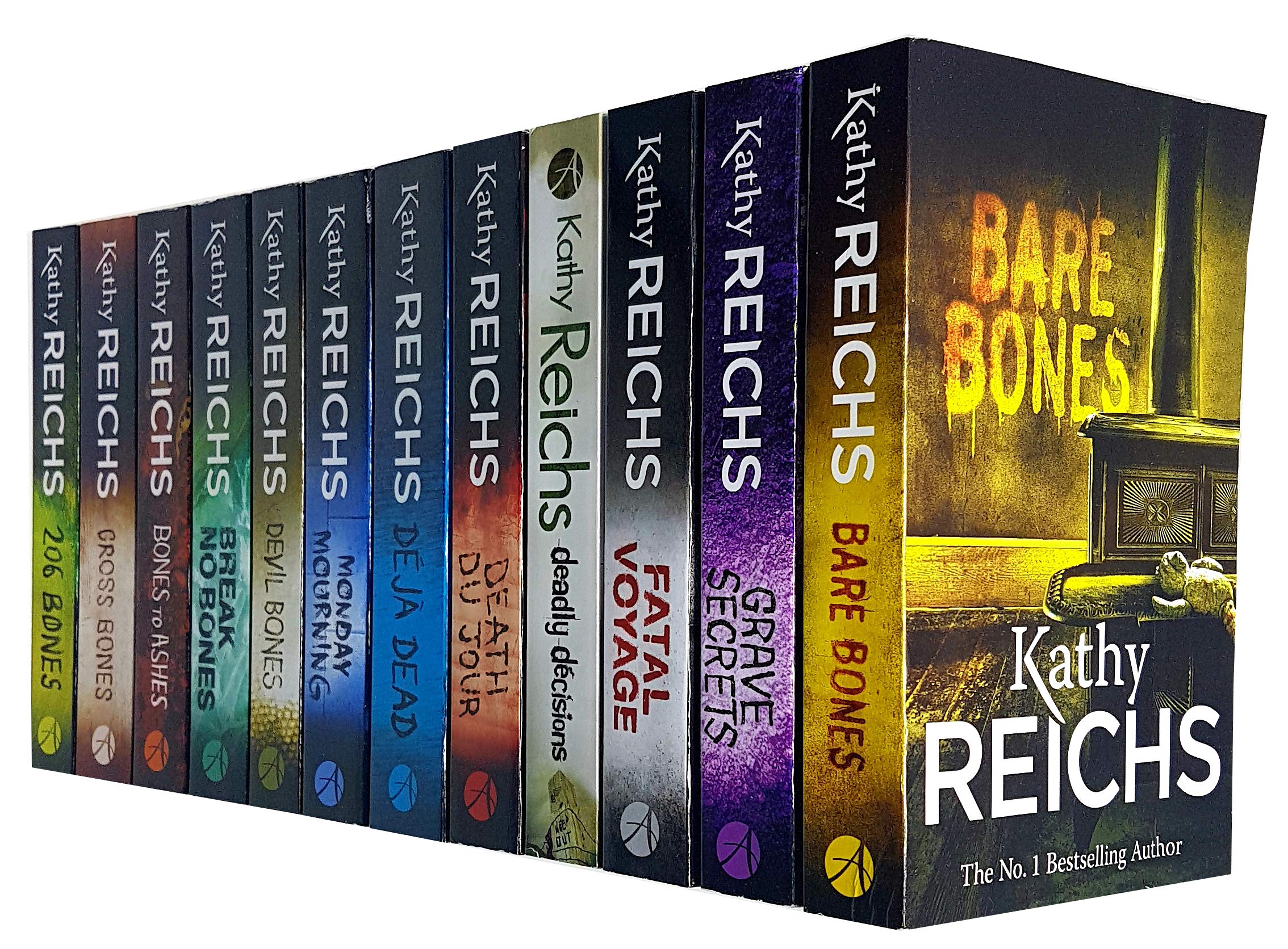 Temperance Brennan Series 1 & 2 Collection 12 Books Set By Kathy Reichs Paperback - Lets Buy Books