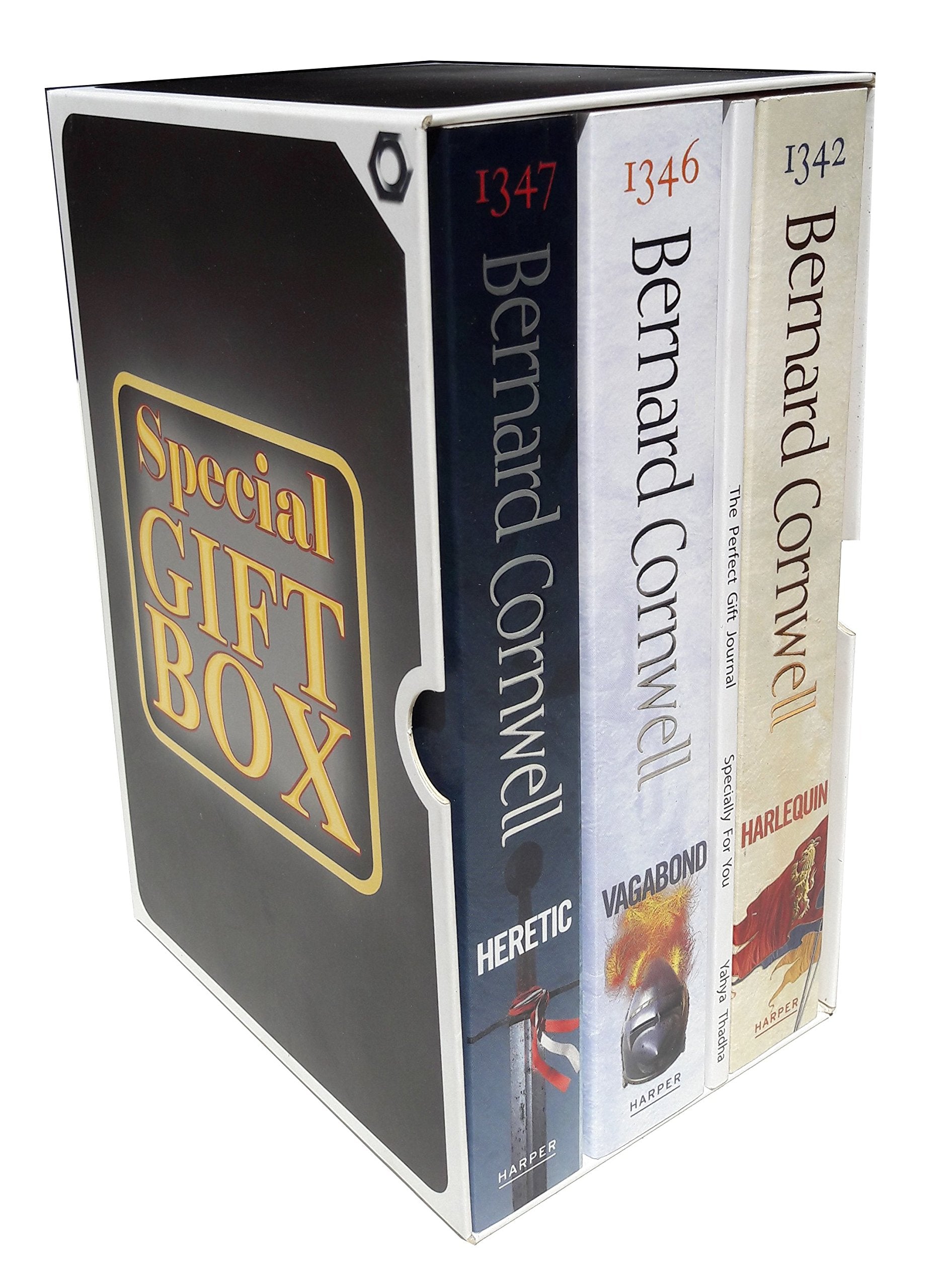Bernard Cornwell Grail Quest Series Collection 3 Books gift wrapped Box Set Paperback - Lets Buy Books