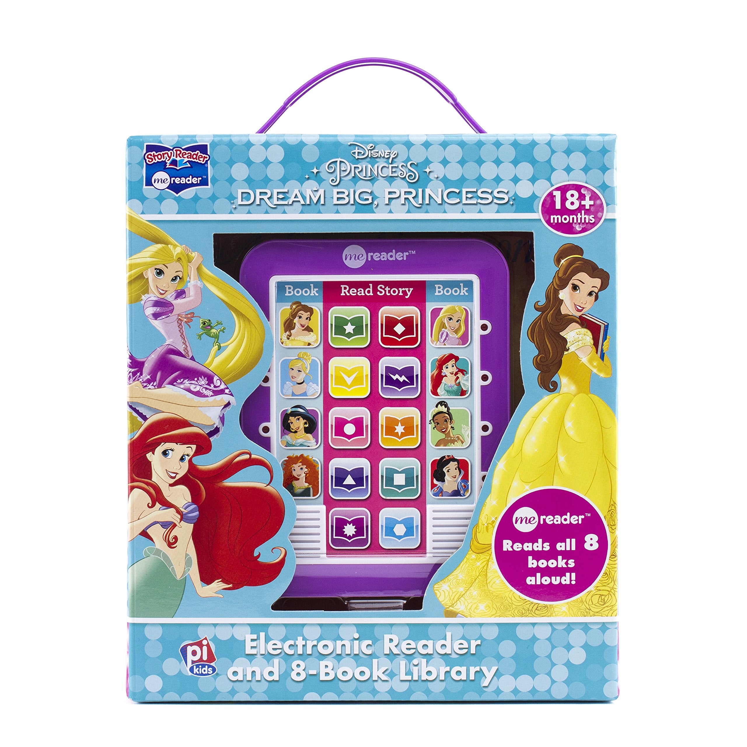 Disney Princess Ariel, Rapunzel, Belle, and More!- Dream Big Princess Me Reader - Lets Buy Books