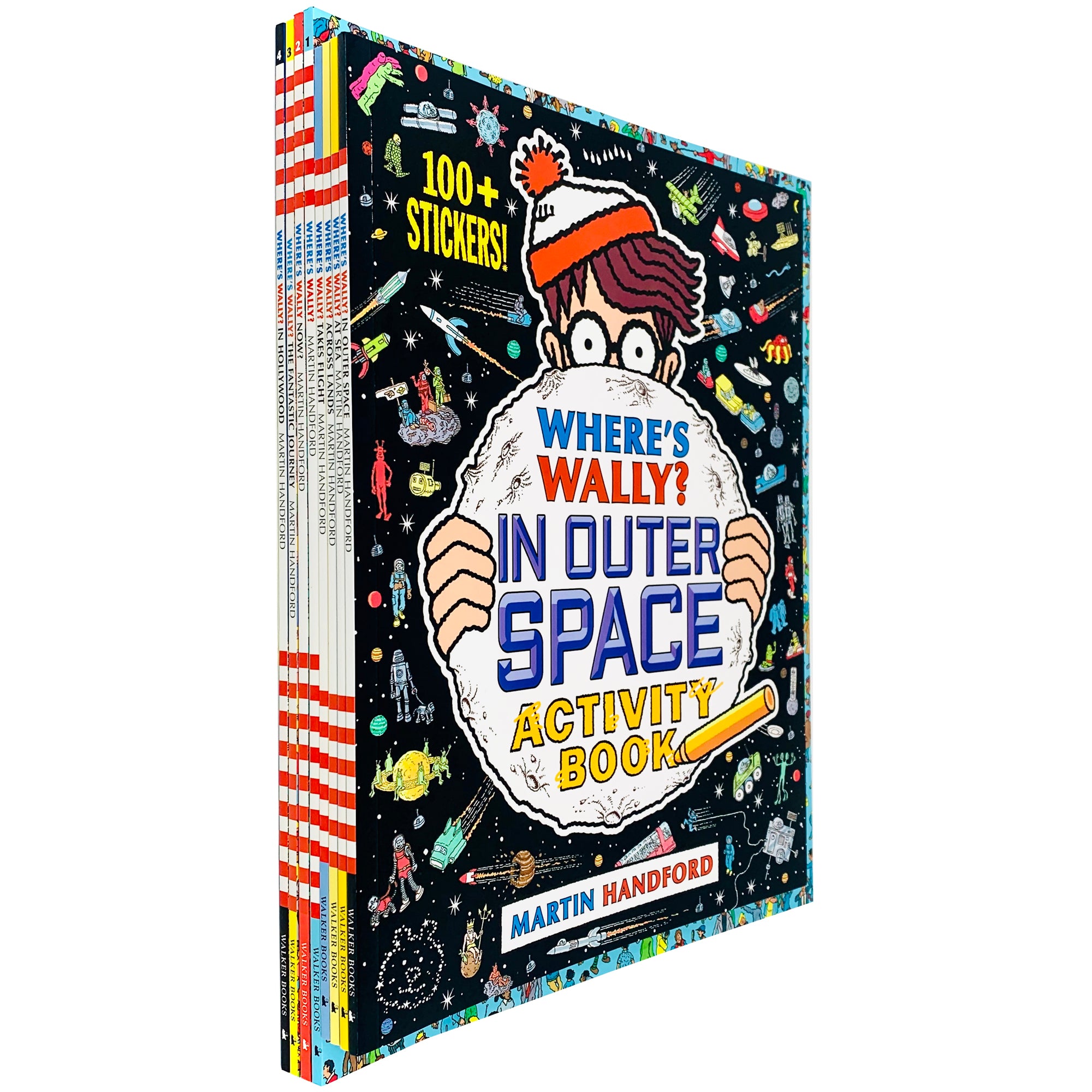 Where's Wally Amazing Adventures and Activities 8 Books Bag Collection Set Paperback - Lets Buy Books