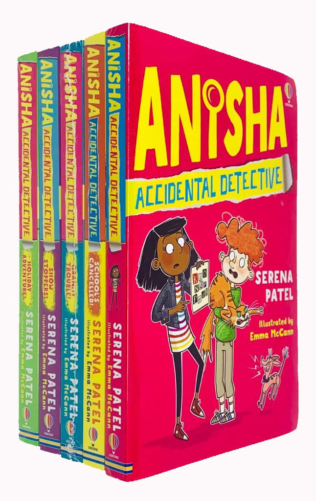 Anisha, Accidental Detective Series 5 Books Collection Set by Serena Patel - Paperback - Ages 7-11