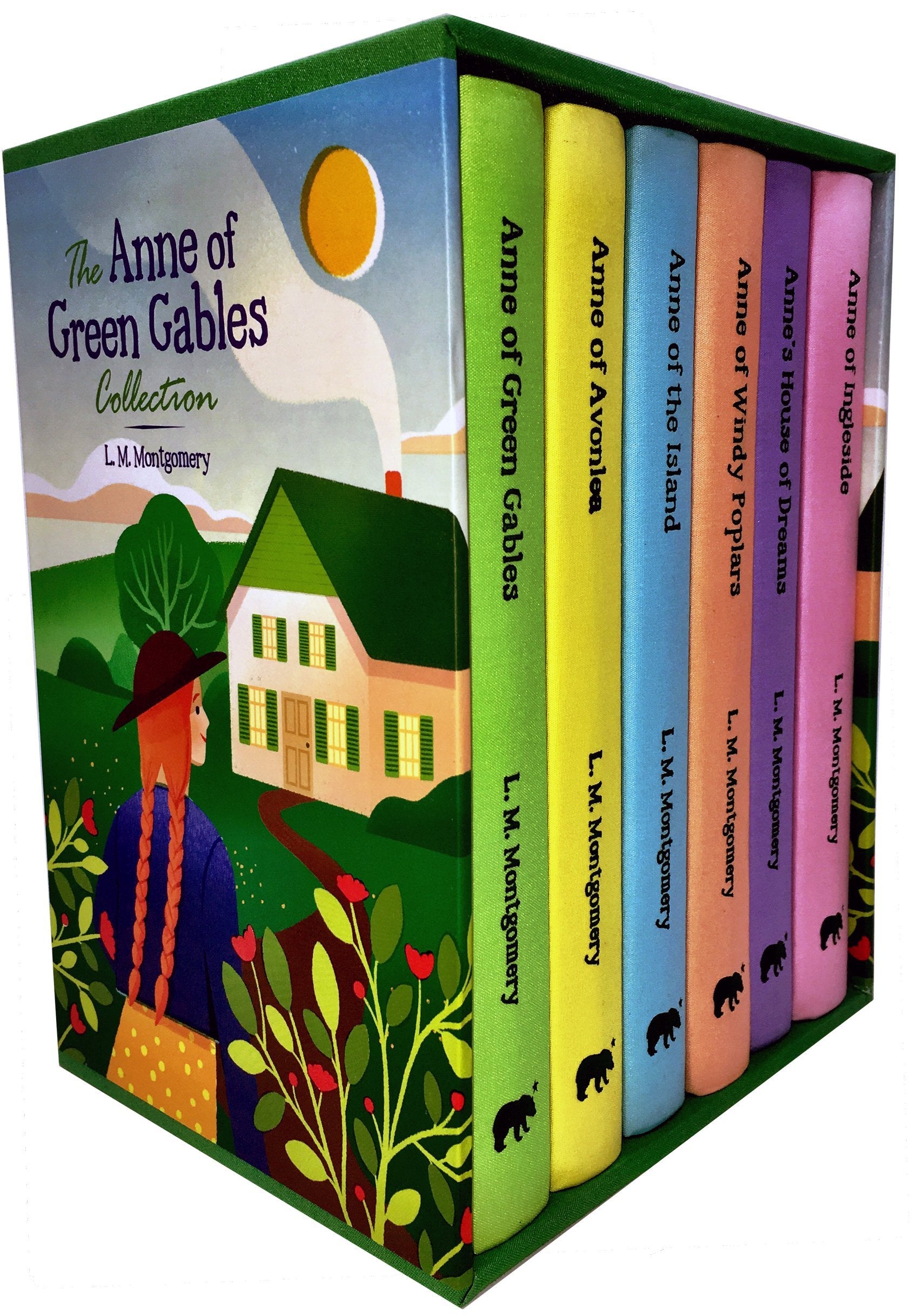 Anne of Green Gables Collection 6 Books Paperback Box Set by L. M. Montgomery - Classic Fiction Ages 9-12