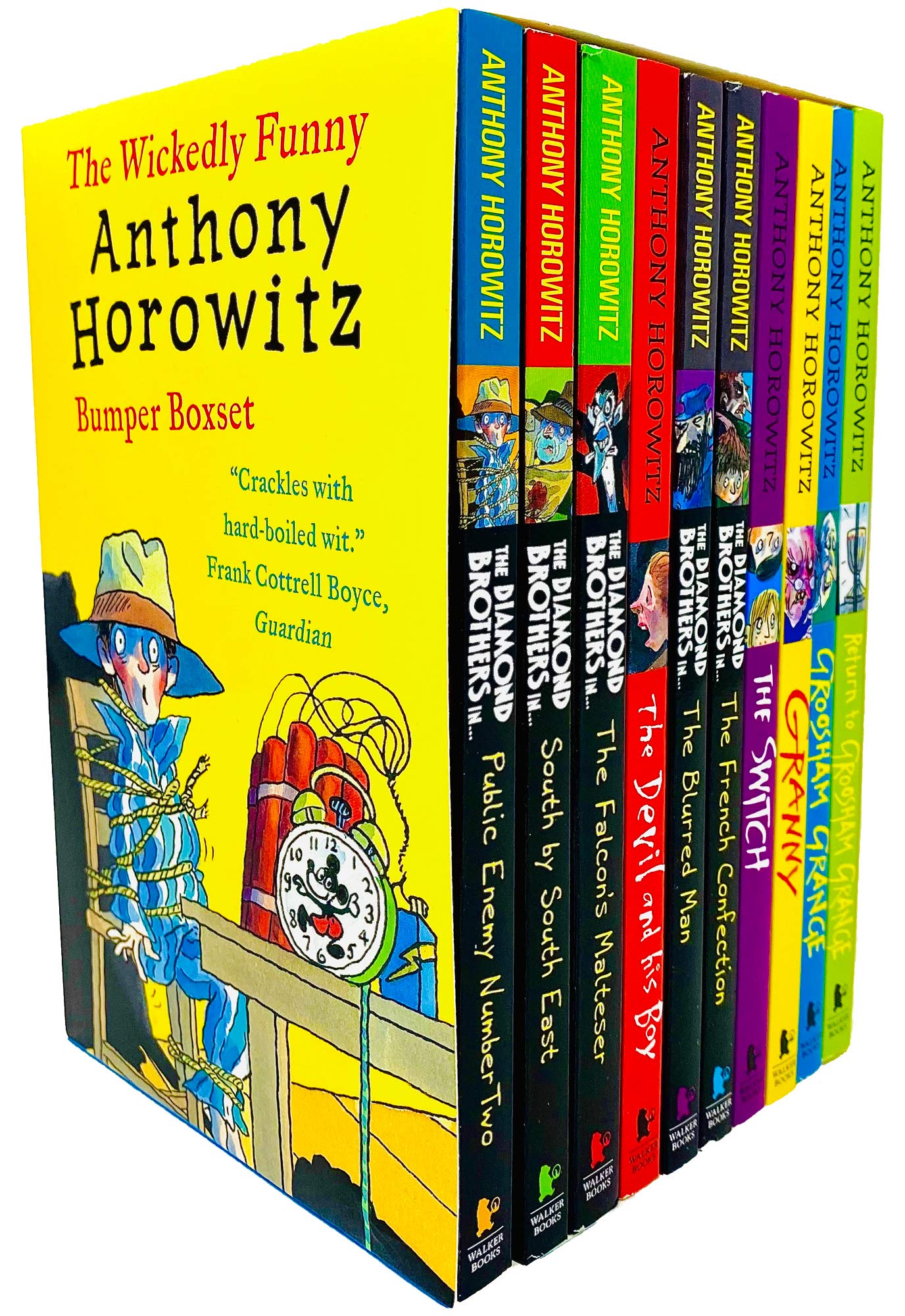 Anthony Horowitz Diamond Brothers 10 Books Collection Set - Paperback - Ages 9-12 - includes The French Confection, Granny, Groosham Grange
