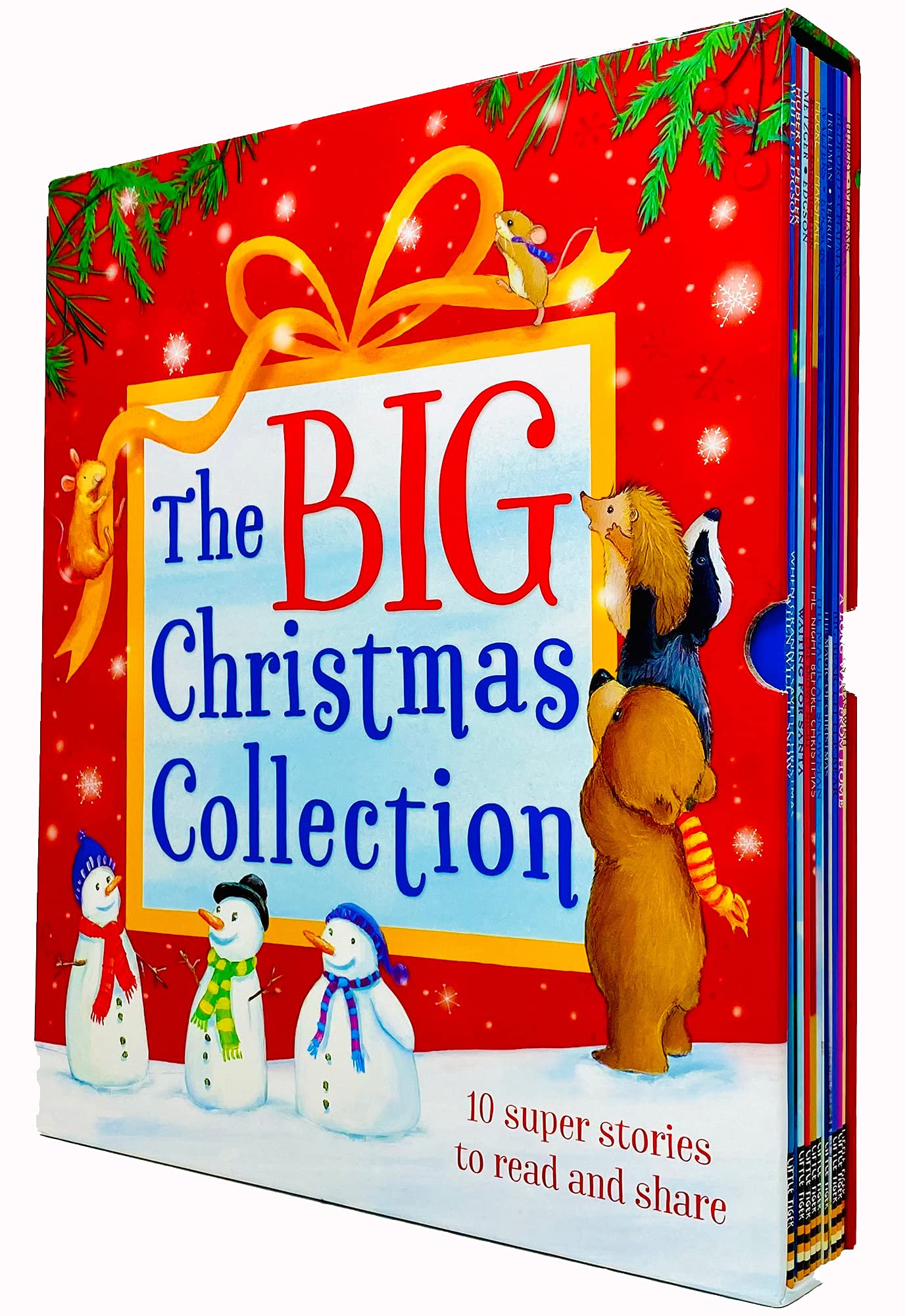 The Big Christmas Collection box set of 10 festive paperback picture books for ages 0-5, including Waiting for Santa and The Night Before Christmas