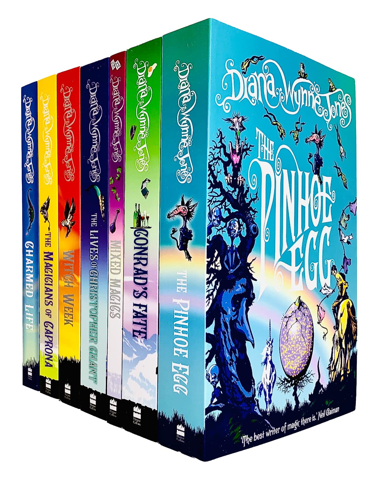 Chrestomanci Series 7 Books Collection Set by Diana Wynne Jones - Paperback fantasy set for ages 9-14