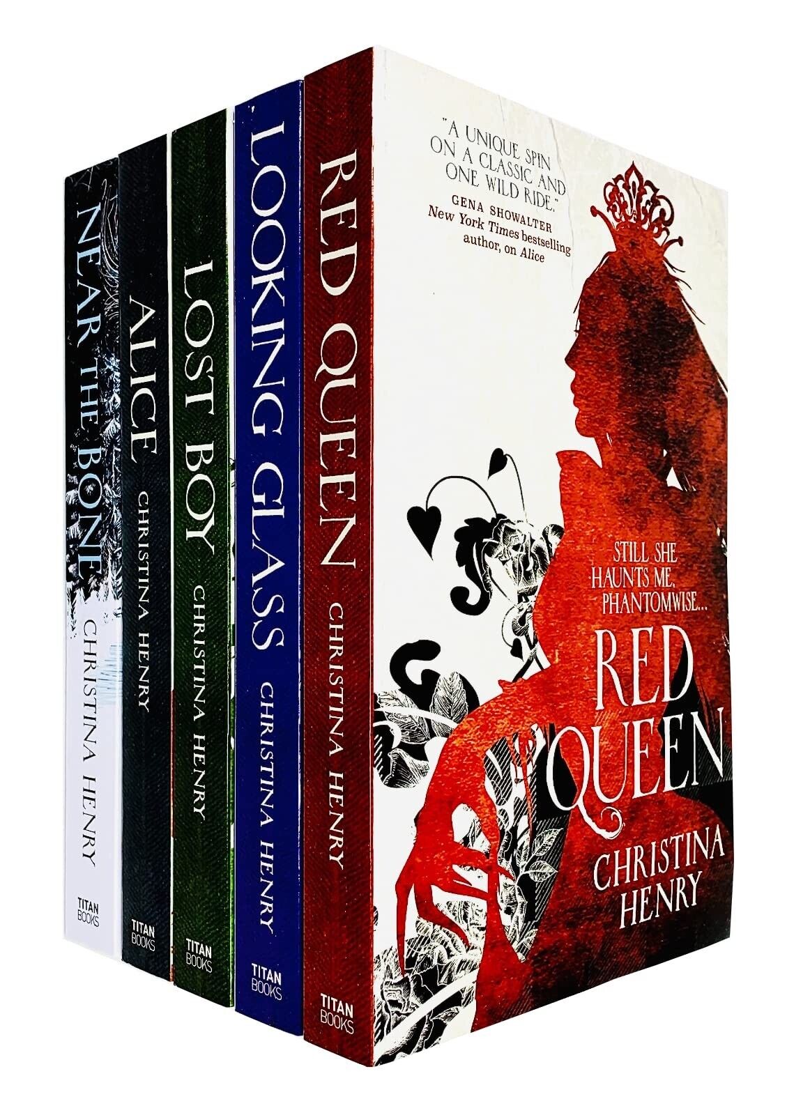 Chronicles of Alice Series by Christina Henry 5 Books Collection Set (Alice, Red Queen, Lost Boy, The Mermaid, The Girl in Red) - Paperback dark fantasy set