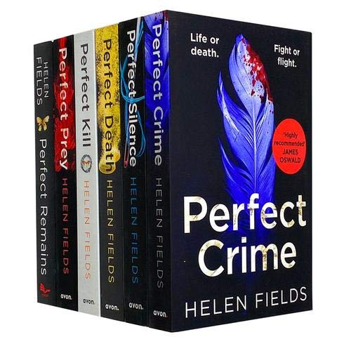 DI Callanach 6 Books Collection Set by Helen Fields - Perfect Remains, Perfect Prey, Perfect Death, Perfect Silence, Perfect Crime, Perfect Kill - Paperback