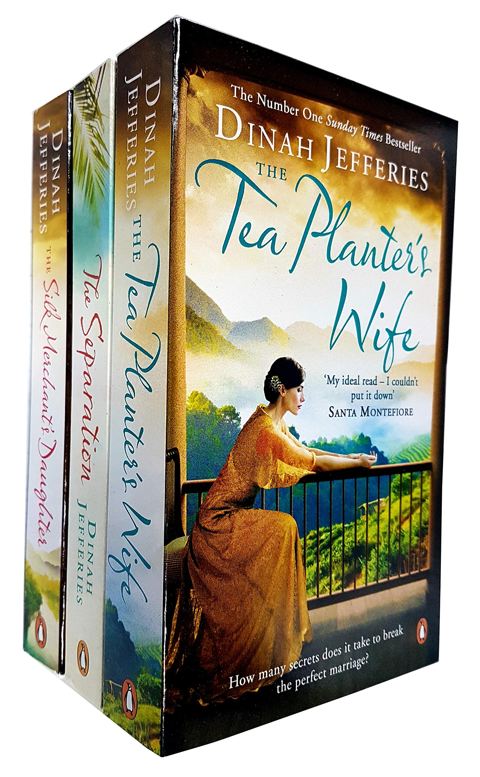 Dinah Jefferies 3 Books Collection Set - The Tea Planter's Wife, The Separation, The Silk Merchant's Daughter - Paperback Historical Fiction