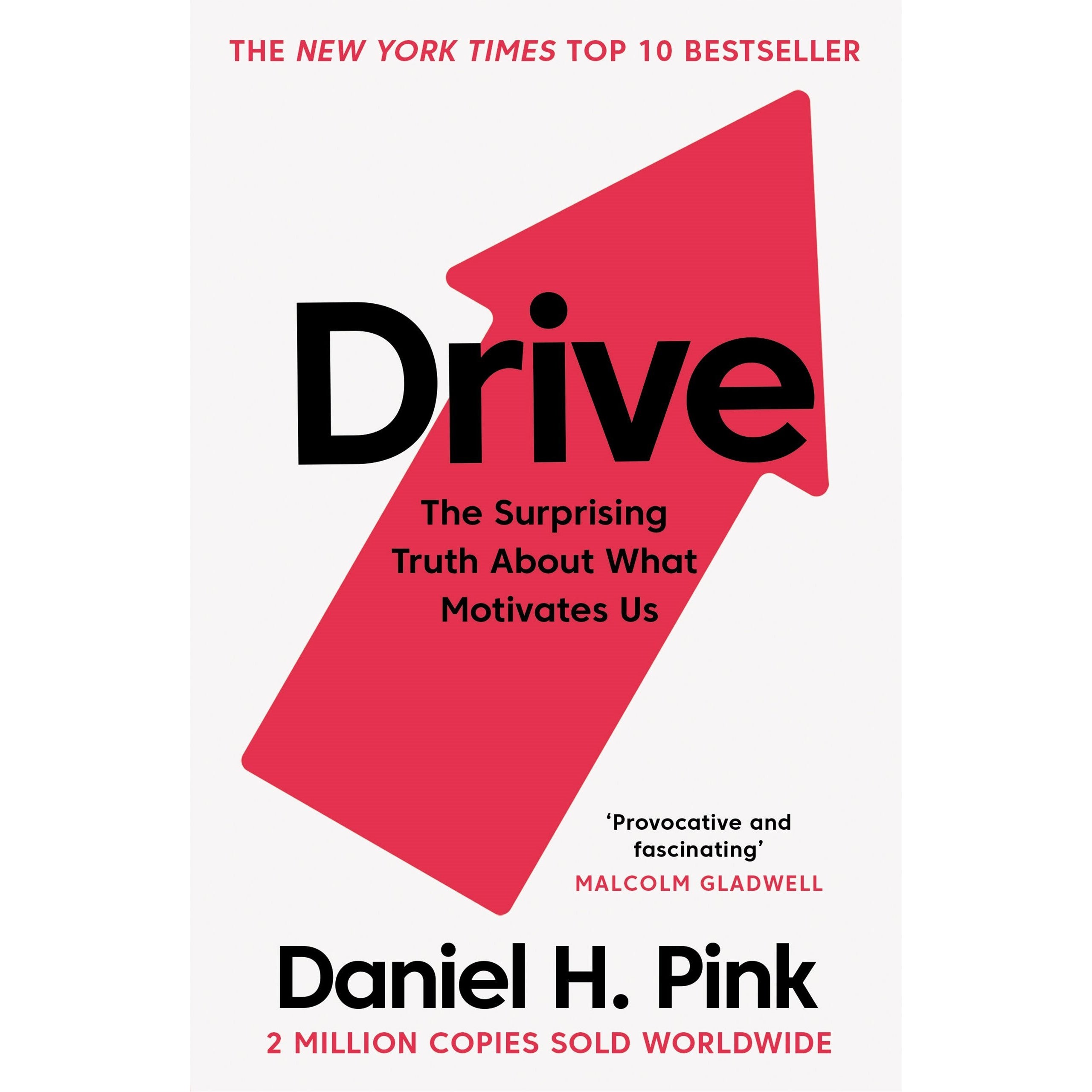 Drive: The Surprising Truth About What Motivates Us by Daniel H. Pink - Paperback business and psychology non-fiction book