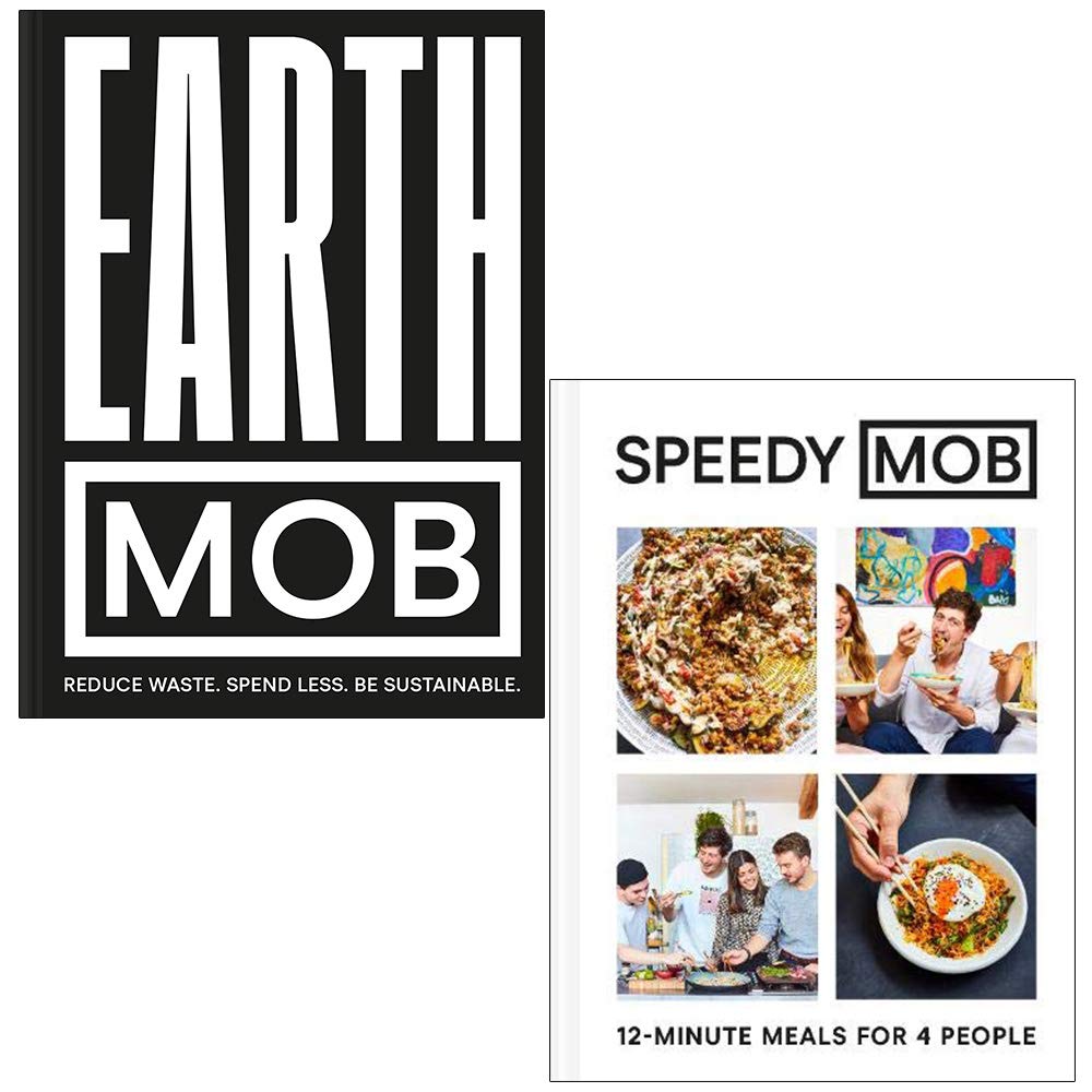 Earth MOB and Speedy MOB by Ben Lebus - 2 Books Collection Set - Hardback cookbooks covers