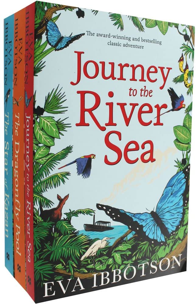 Eva Ibbotson 3 Book Collection Set - Journey to the River Sea, The Dragonfly Pool, The Star of Kazan - Paperback - Ages 9-12
