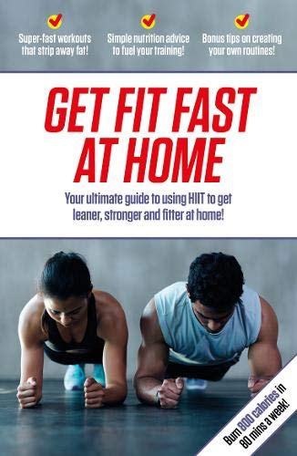 Get Fit Fast At Home by Neil Cooper - HIIT home workout guide, Paperback, brand new