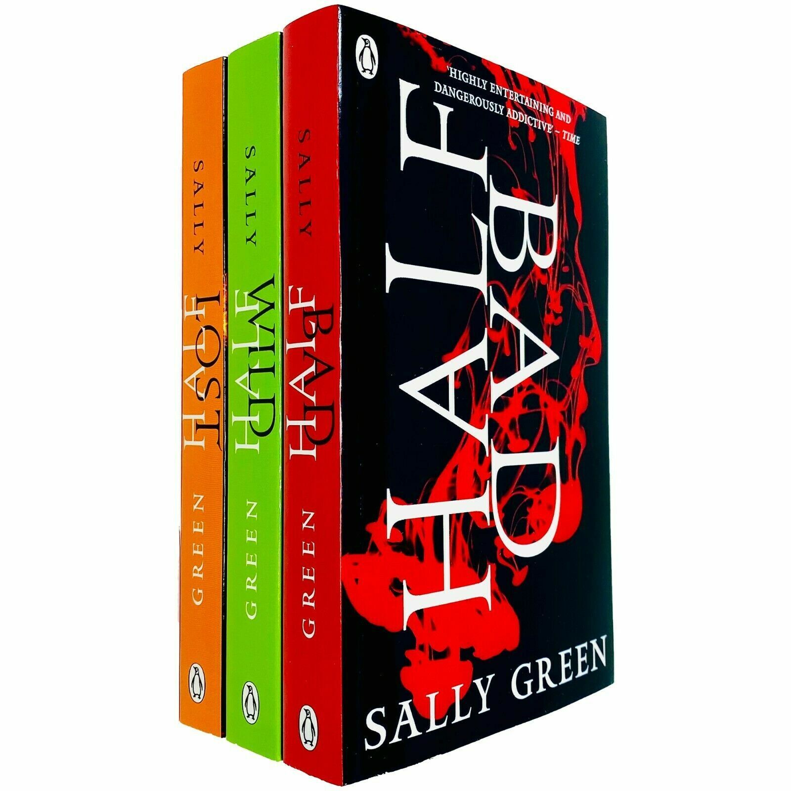 Half Bad Trilogy Series 3 Books Collection Set by Sally Green - Half Bad, Half Wild, Half Lost - Paperback - Young Adult Fantasy