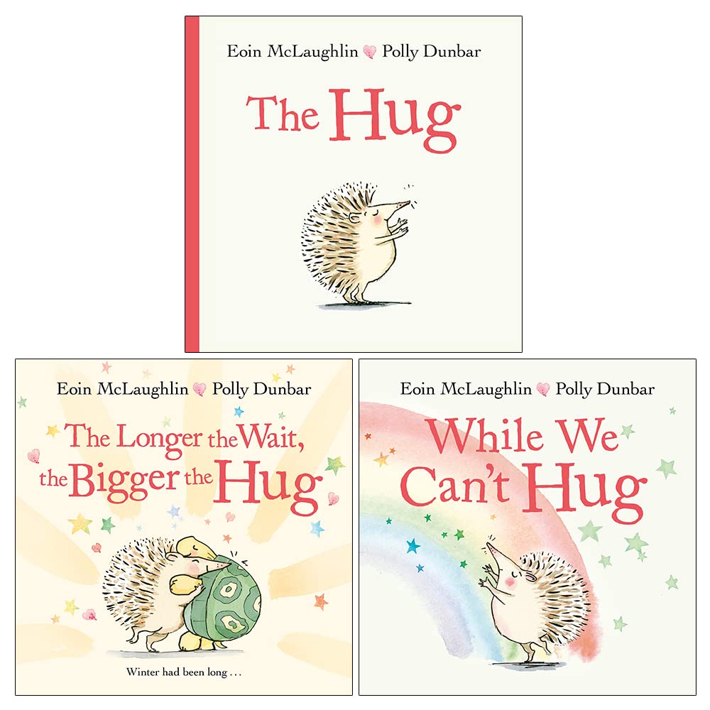 Hedgehog and Friends 3 Book Collection Set by Eoin McLaughlin and Polly Dunbar - paperback picture books for ages 3-6