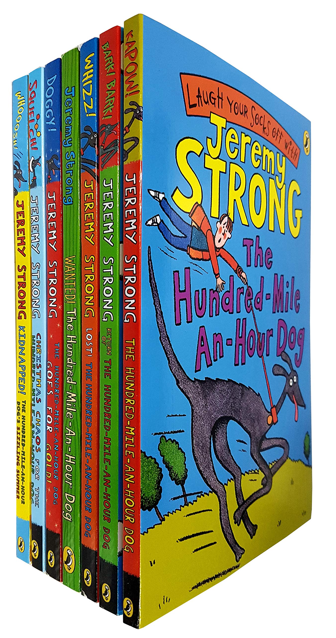 The Hundred-Mile-an-Hour Dog by Jeremy Strong - 7 Books Collection Set - Paperback - Ages 7-9