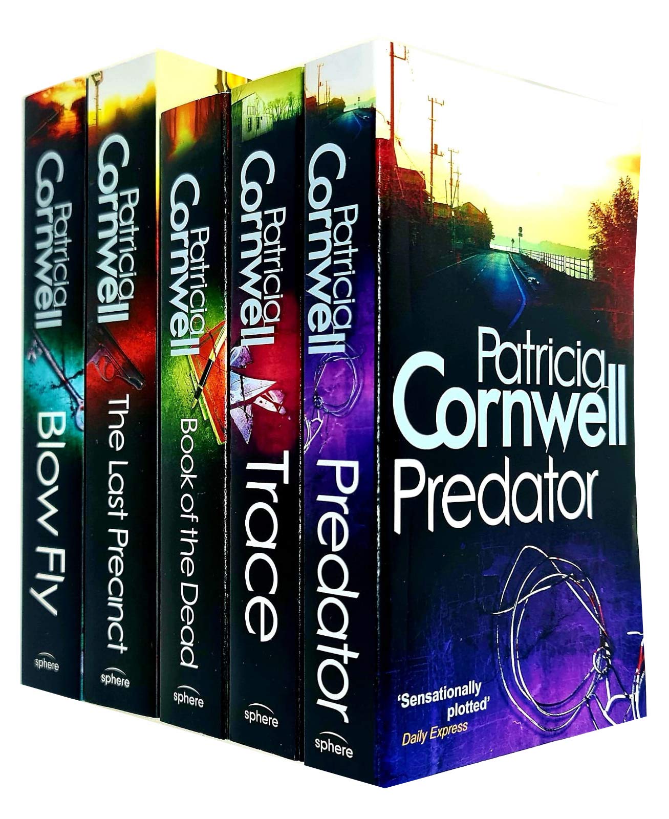 Kay Scarpetta Series 11-15 by Patricia Cornwell - 5 Books Paperback Collection Set including The Last Precinct, Blow Fly, Trace, Predator and Book of the Dead