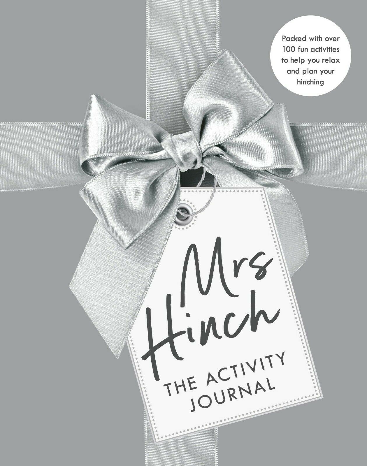 Mrs Hinch: The Activity Journal Hardback book cover - fun lists and de-stress activities for home and cleaning fans