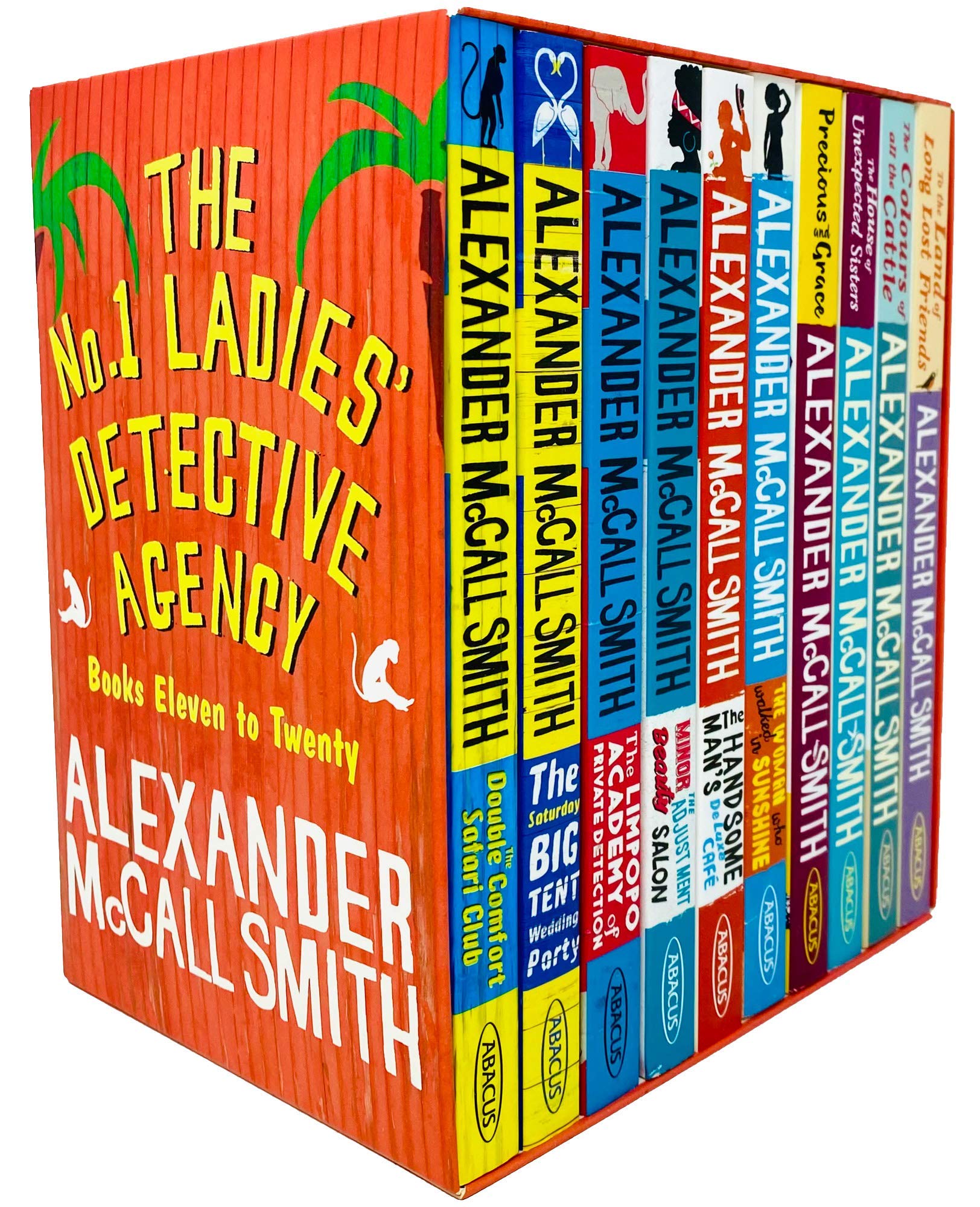No. 1 Ladies' Detective Agency Books 11-20 by Alexander McCall Smith - 10 Book Paperback Collection Box Set