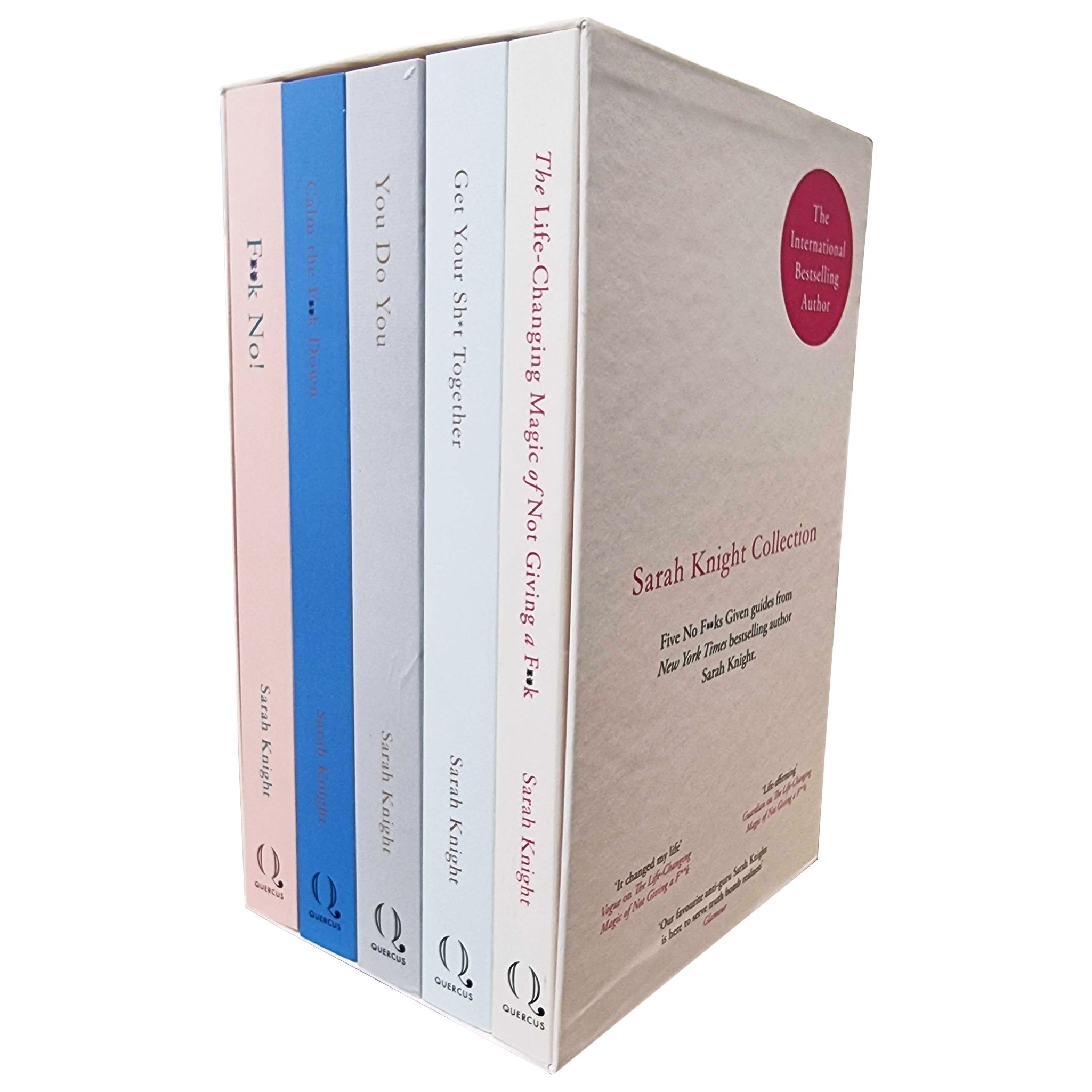 No F*cks Given Guide Books 1-5 Collection Set by Sarah Knight - Paperback self-help box set