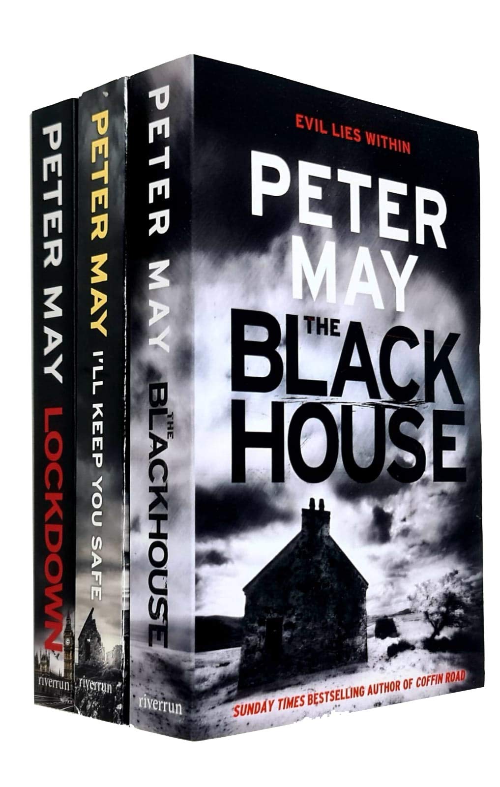 Peter May 3 Books Collection Set - The Blackhouse, I'll Keep You Safe, Lockdown - brand new paperback crime thriller set