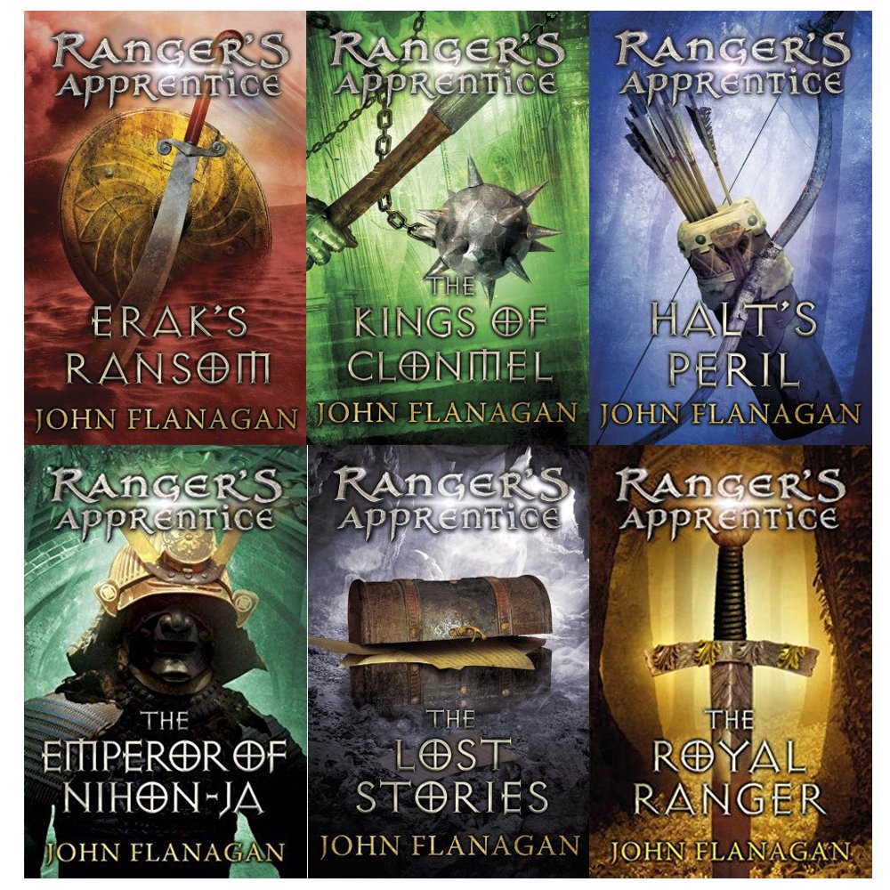 Ranger's Apprentice 6 Books Collection Set Volumes 7-12 by John Flanagan - Paperback Young Adult Fantasy Series