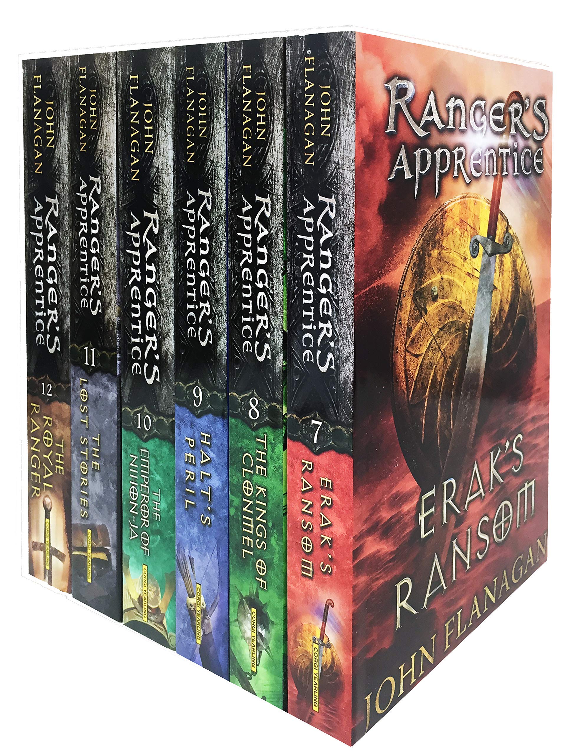 Ranger's Apprentice 6 Books Collection Set (Books 7-12) by John Flanagan - Young Adult Fantasy Adventure - Paperback