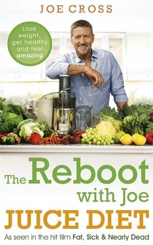 The Reboot with Joe Juice Diet by Joe Cross - Non Fiction paperback juicing and weight-loss guide with 3 to 30 day Reboot plans (as seen in Fat, Sick & Nearly Dead)