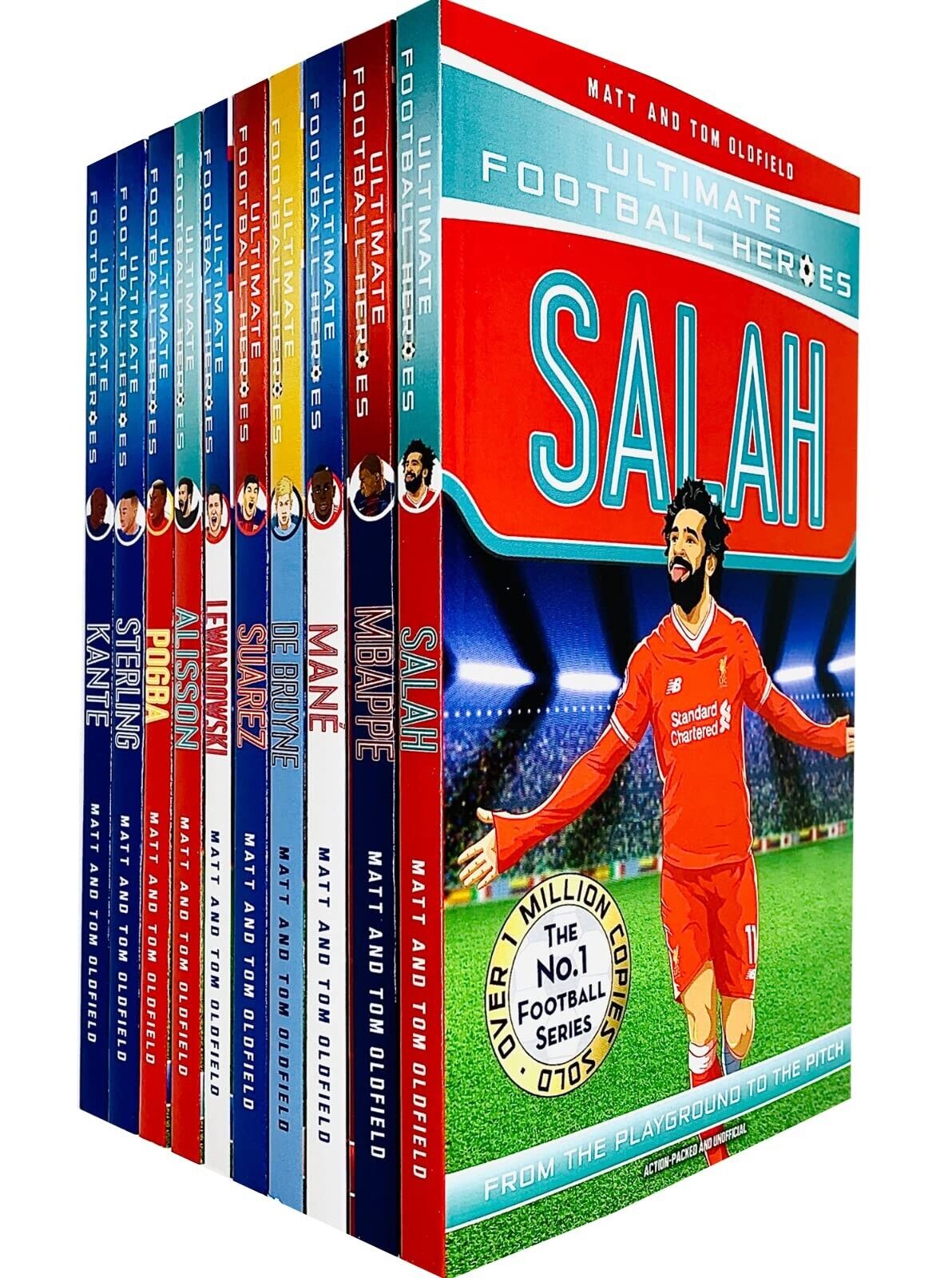Ultimate Football Heroes Series 2 by Matt & Tom Oldfield 10 Books Collection Set - Lets Buy Books