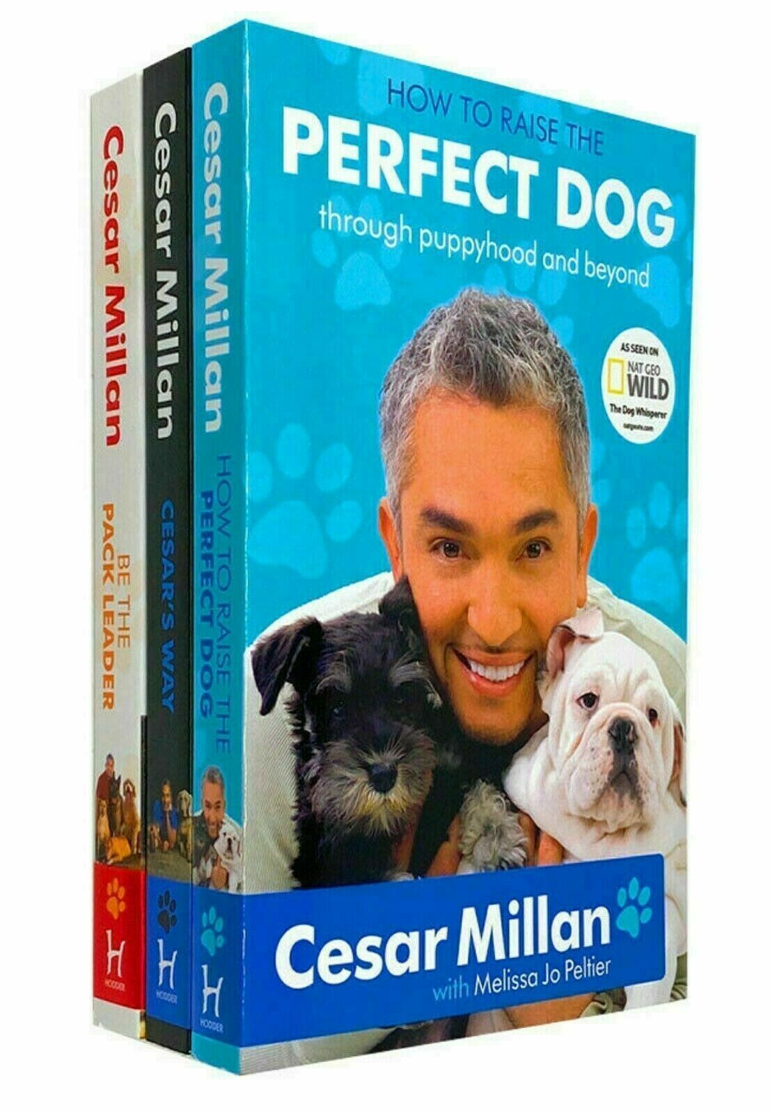 Cesar Milan 3 Books Collection Set (Be the Pack Leader, Cesar's Way & More..) Paperback - Lets Buy Books