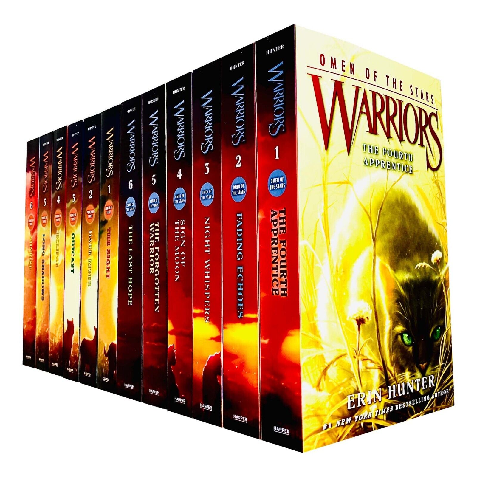 Warrior Cats Volume 13 to 24 Books Collection Set by Erin Hunter - Lets Buy Books