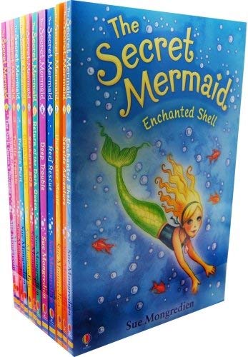 The Secret Mermaid Collection by Sue Mongredien - 12 Books Paperback Set - Ages 7-9 - Molly Holmes mermaid adventure series