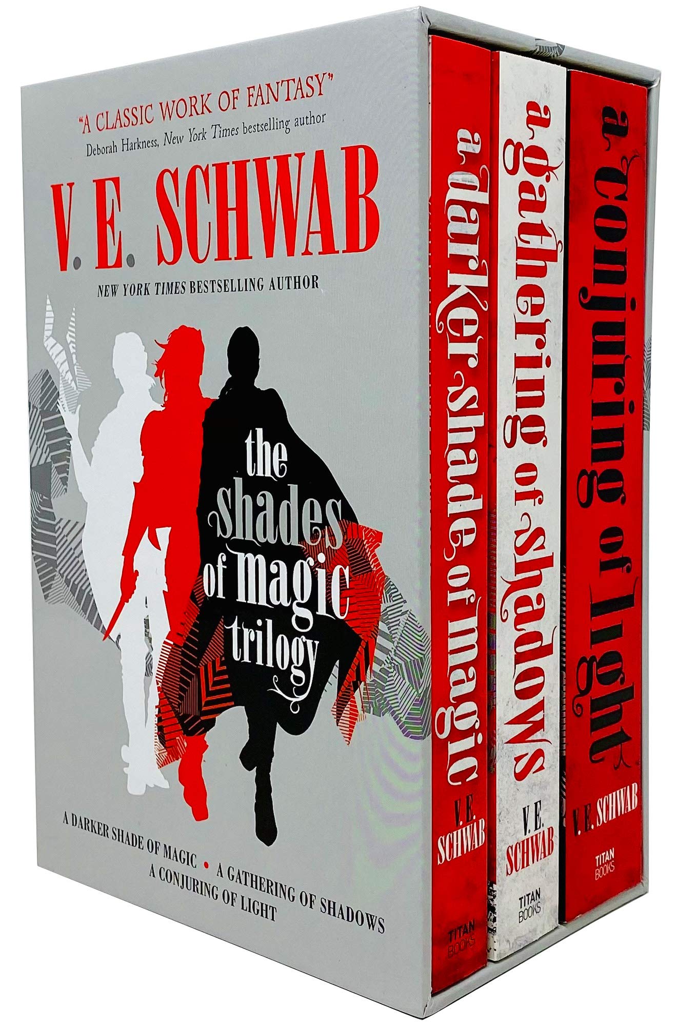 Shades of Magic Trilogy 3 Books Collection Set by V. E. Schwab - paperback slipcase front cover