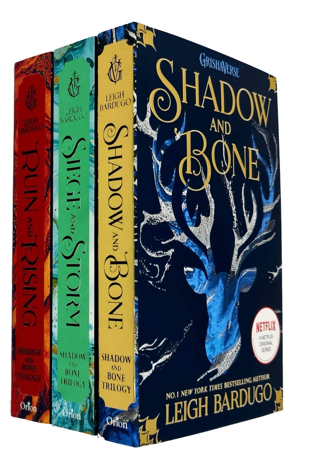Shadow and Bone Trilogy 3 Books Collection Set by Leigh Bardugo - Paperback - Shadow and Bone, Siege and Storm, Ruin and Rising - Ages 12-15
