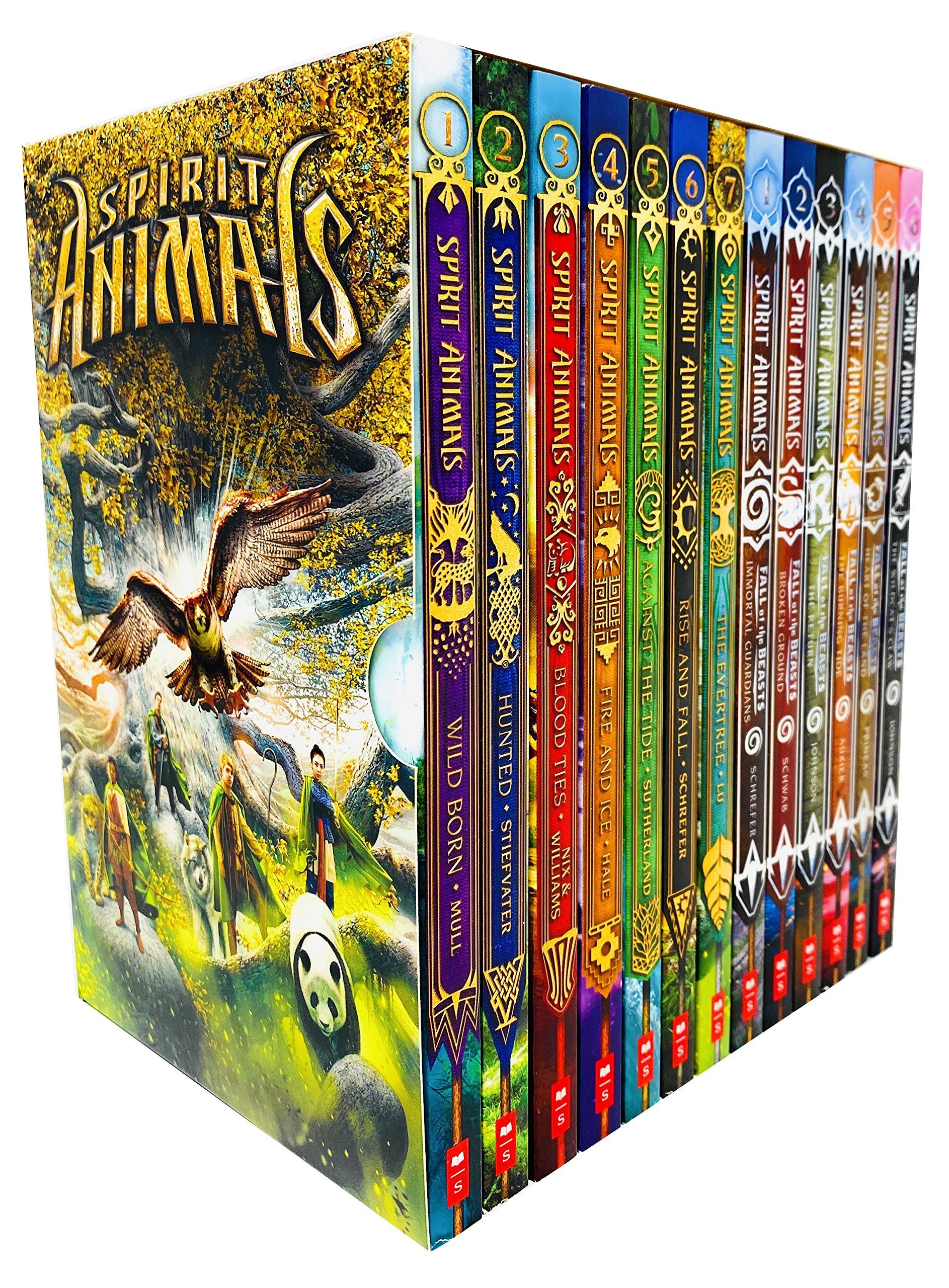 Spirit Animals 13 Books Collection Set Series 1 & 2 paperback box set - Wild Born, Hunted, Fall of the Beasts and more, ages 8-12