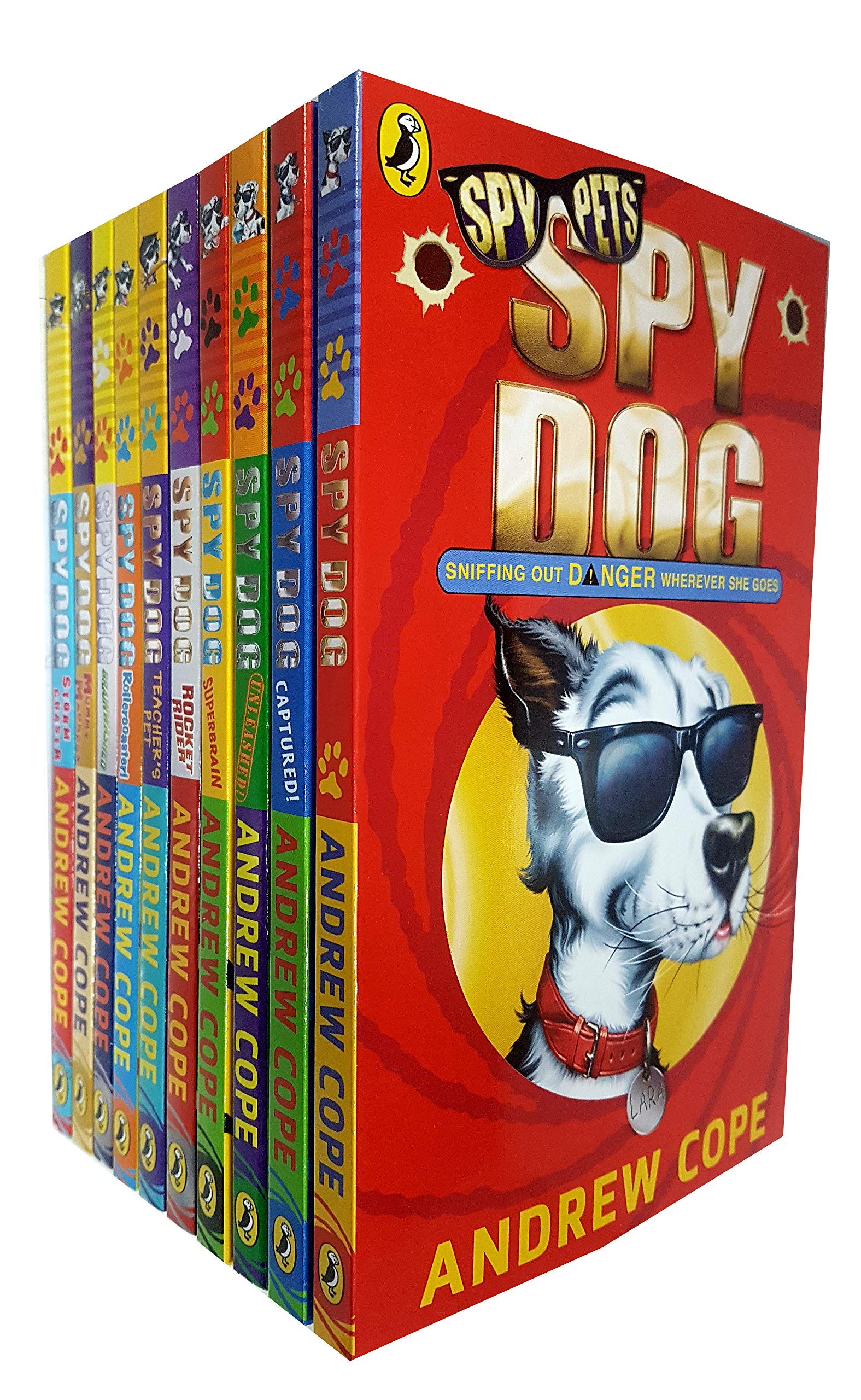 Spy Dog Series 10 Books Collection Set by Andrew Cope - Ages 7-12 - Paperback cover