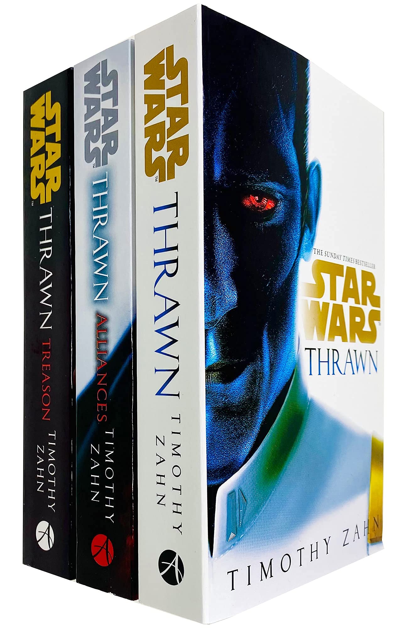 Star Wars Thrawn Trilogy 3 Books Collection Set by Timothy Zahn - Thrawn, Alliances, Treason - Paperback