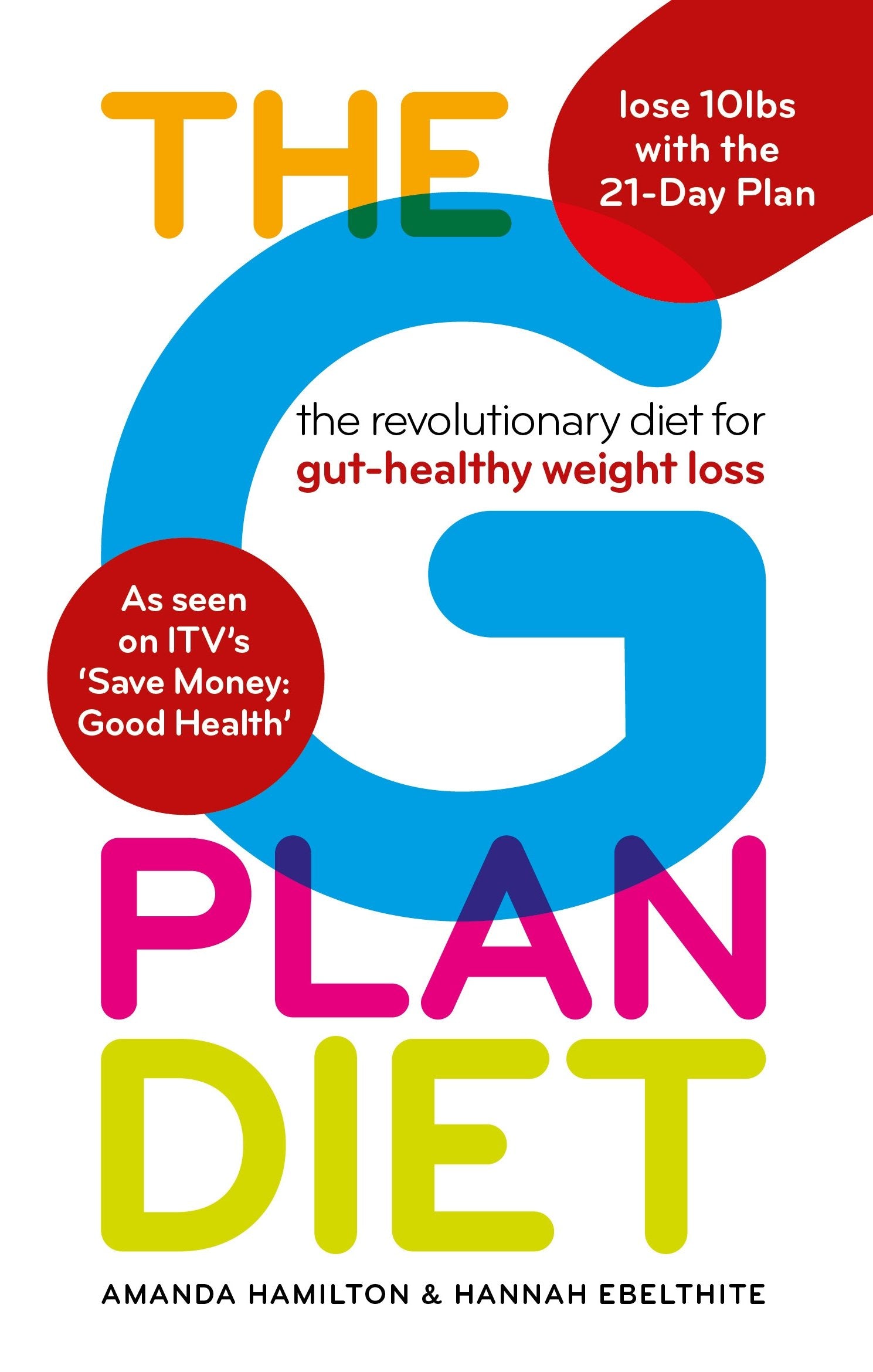 The G Plan Diet by Amanda Hamilton and Hannah Ebelthite - gut-healthy gluten-free weight loss paperback book cover