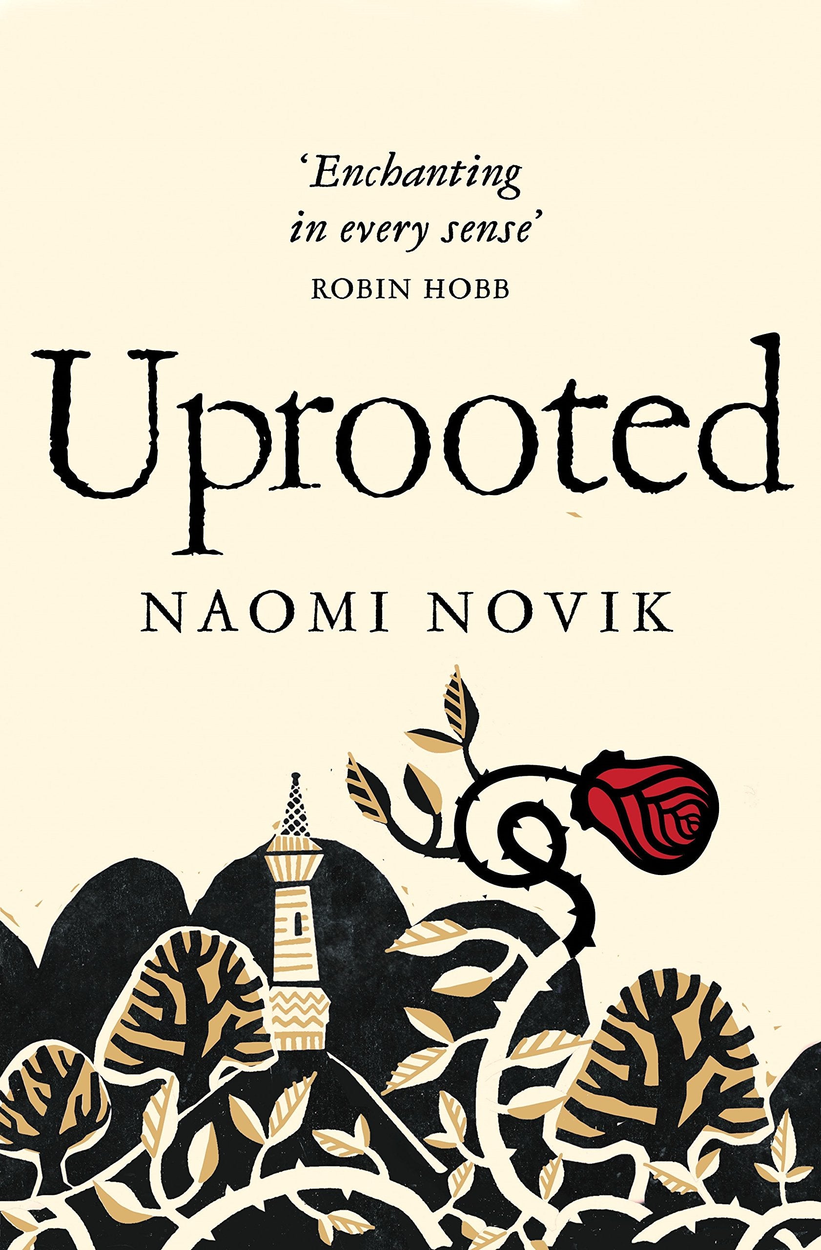 Uprooted by Naomi Novik - award-winning Slavic folklore fantasy novel, new paperback edition