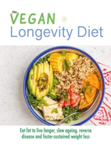 The Vegan Longevity Diet by CookNation - Paperback vegan diet and recipe book, brand new UK edition