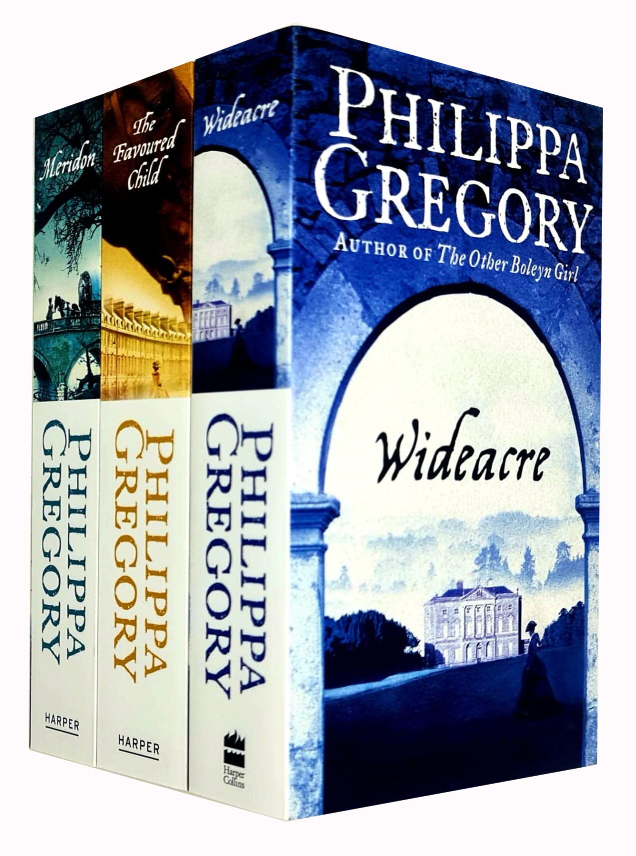 Wideacre Trilogy 3 Books Collection Set by Philippa Gregory - Wideacre, The Favoured Child, Meridon - Adult Paperback