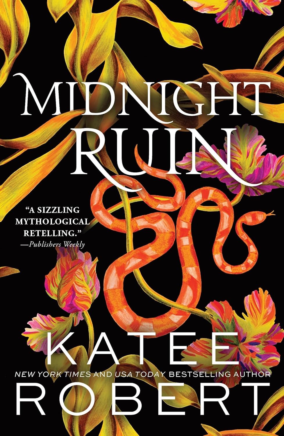Cruel Seduction by Katee Robert paperback cover, book 5 of the Dark Olympus series