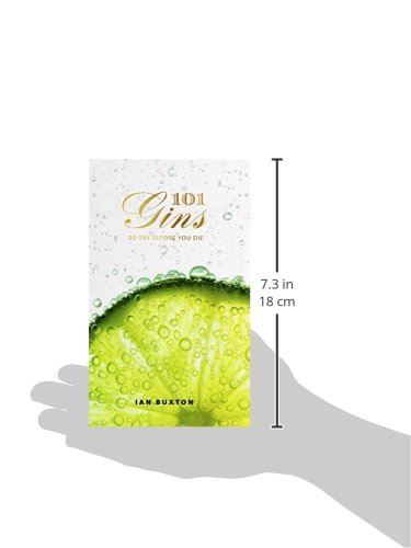 101 Gins: To Try Before You Die by Ian Buxton - Hardback inside pages sample