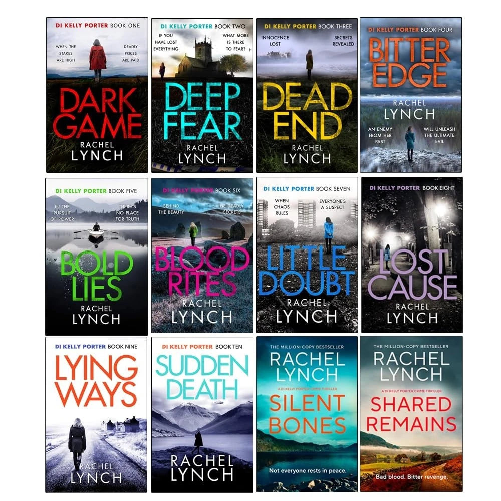 DI Kelly Porter by Rachel Lynch 12 Books Collection Set - Fiction - Paperback - Lets Buy Books