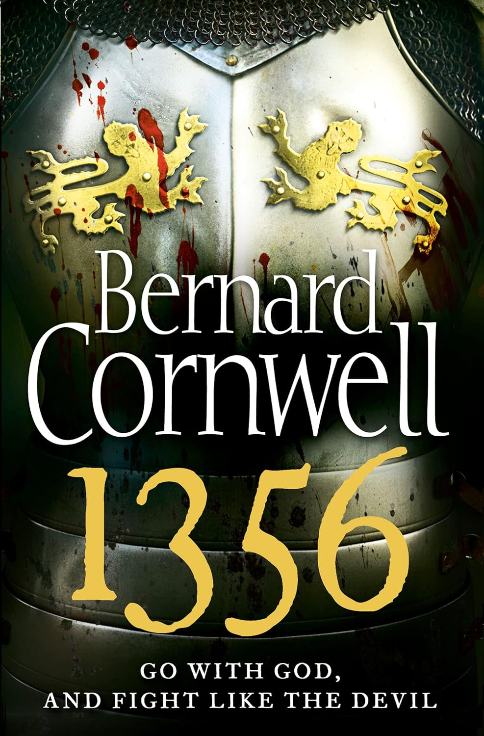 1356 by Bernard Cornwell - The Grail Quest Book 4 - Paperback front cover, Hundred Years War historical fiction