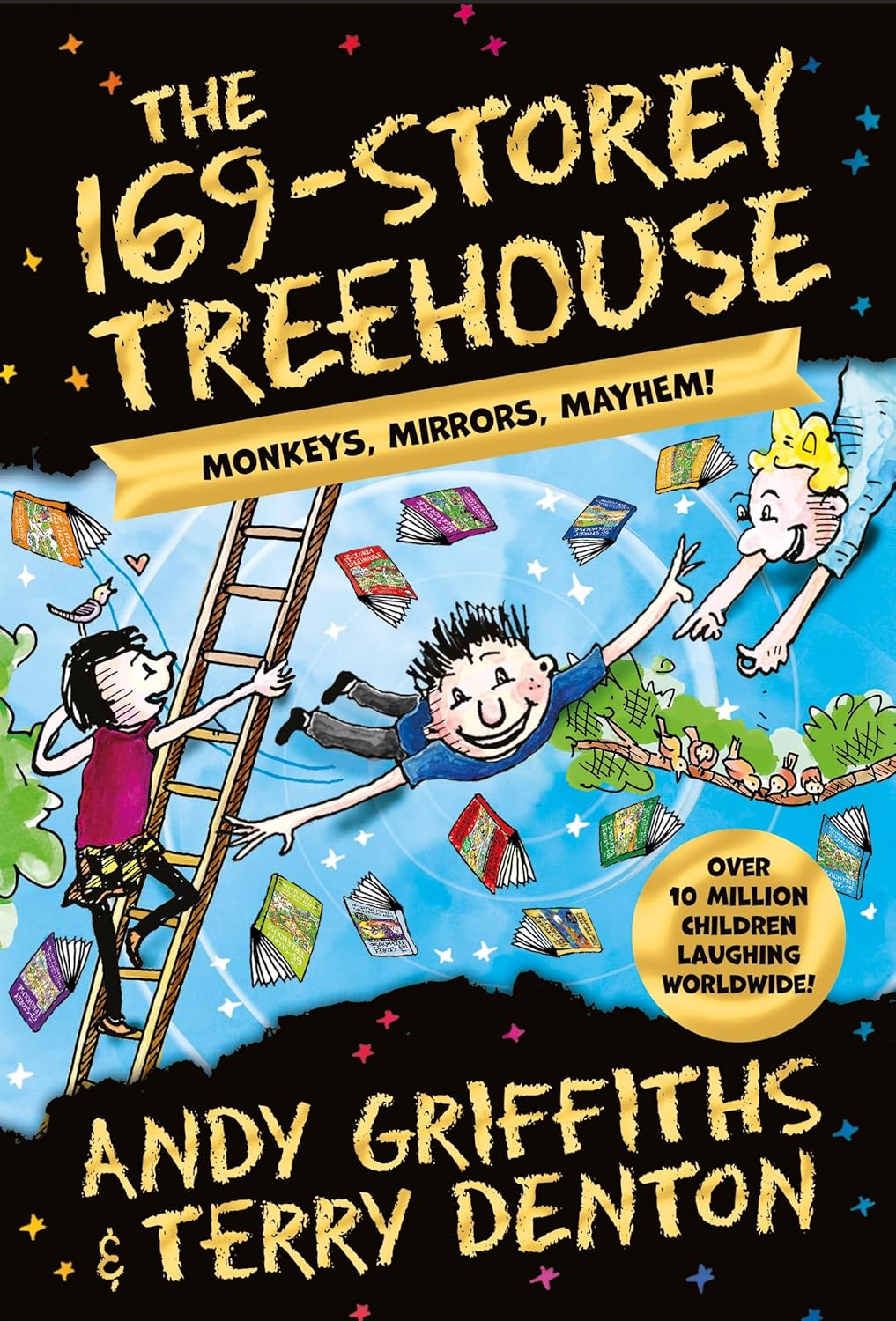 The 169-Storey Treehouse by Andy Griffiths and Terry Denton - paperback book back cover detail