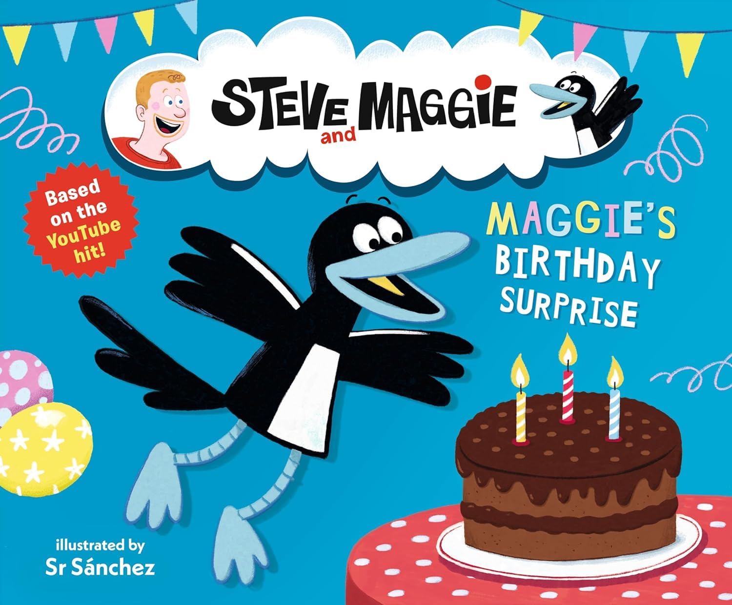 Steve and Maggie 3 Books Collection Set (Spooky Halloween Party, Maggie's Birthday Surprise) - Lets Buy Books