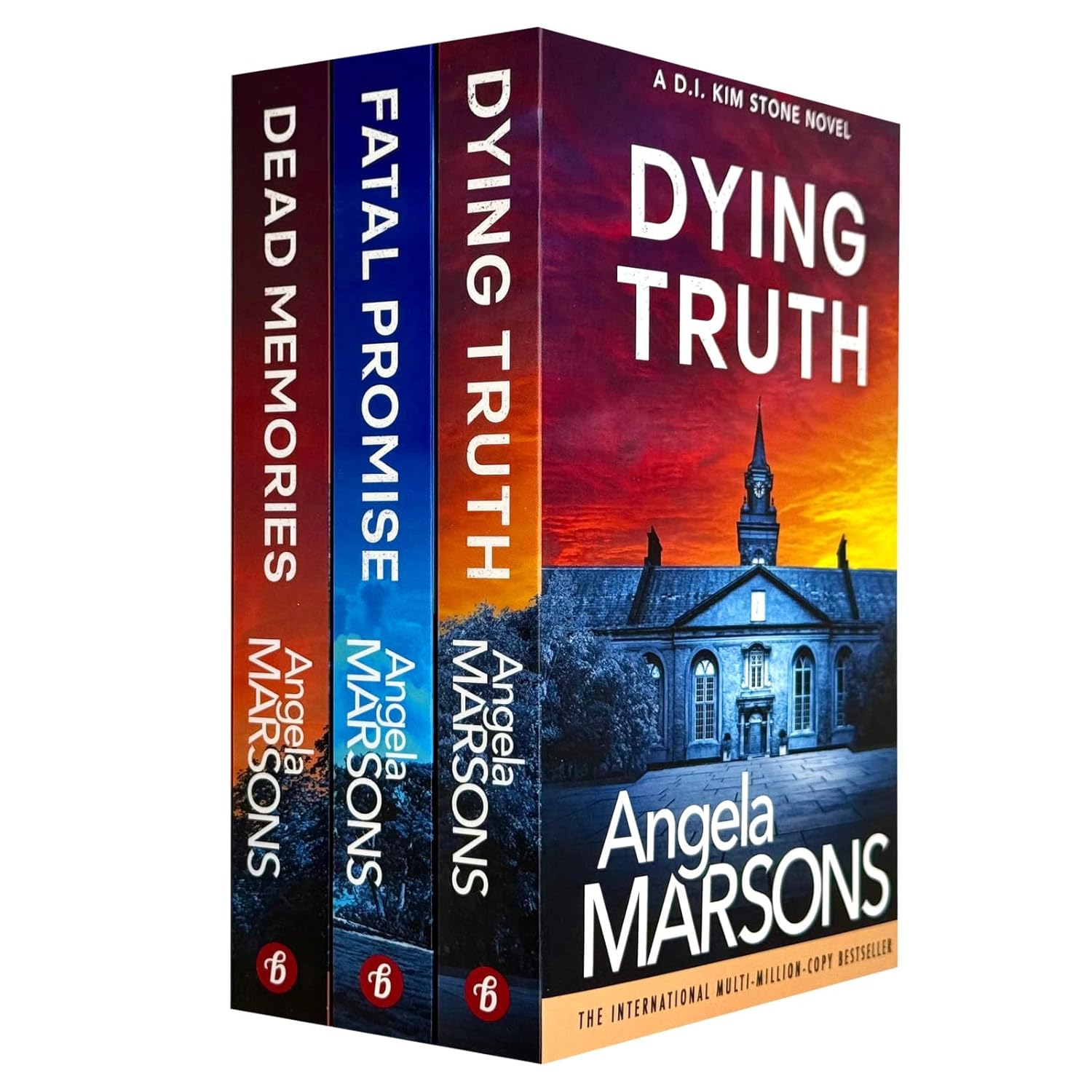 Detective Kim Stone Series 8-10 Collection 3 Books Set By Angela Marsons (Dying Truth, Fatal Promise ) - Lets Buy Books