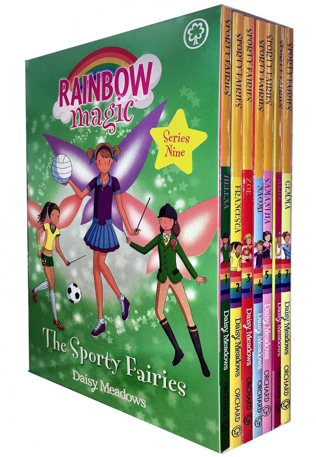 Rainbow Magic Sporty Fairies Collection - 7 Books - Lets Buy Books