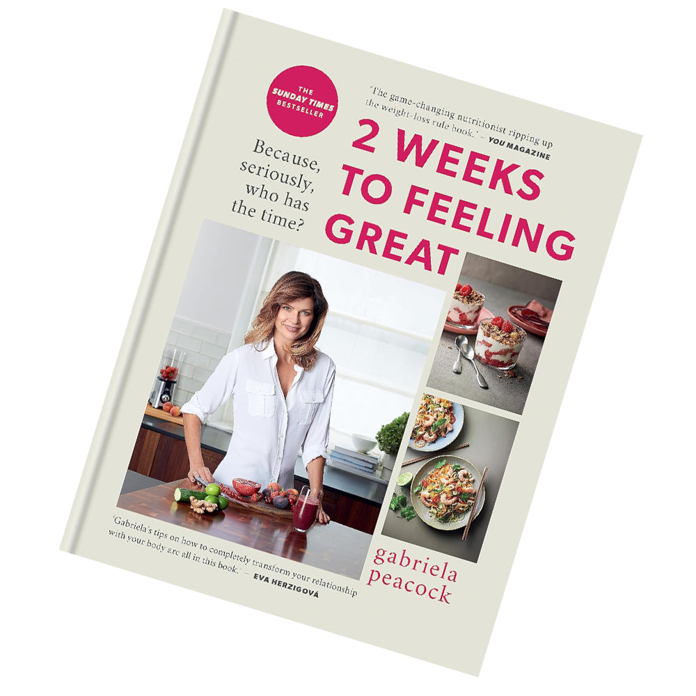 2 Weeks to Feeling Great by Gabriela Peacock - Hardback book detail view